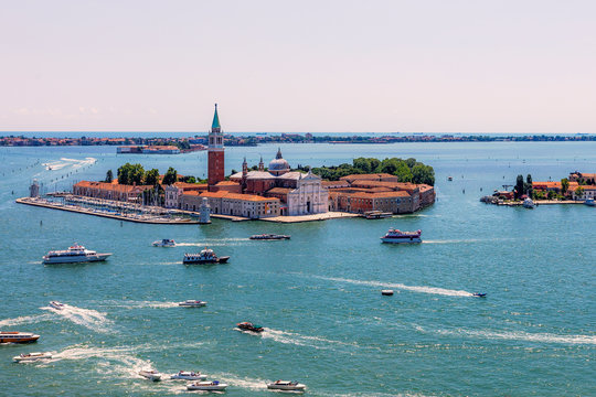 Panorama of Vinice area, Italy