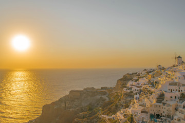 Sunset / Greece / Santorini