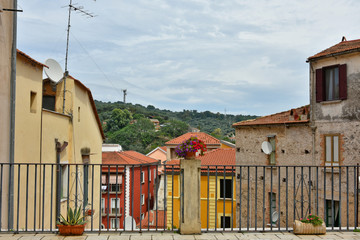Province of Salerno, Italy, 09/01/2019. A tourist trip to the rural towns of southern Italy.