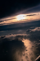 Fototapeta premium sunset over sea