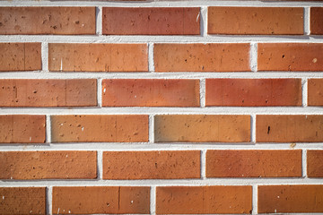 Close up shot of brick wall