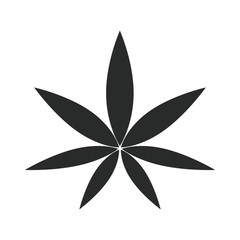 cannabis icon vector design template