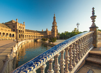 Fototapeta premium Sevilla, Plaza de Espana