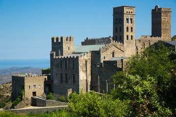 Benedictine Monastery Sant Pere de Rodes, Spain