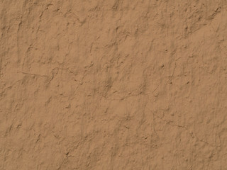 texture of a clay wall form a mud house