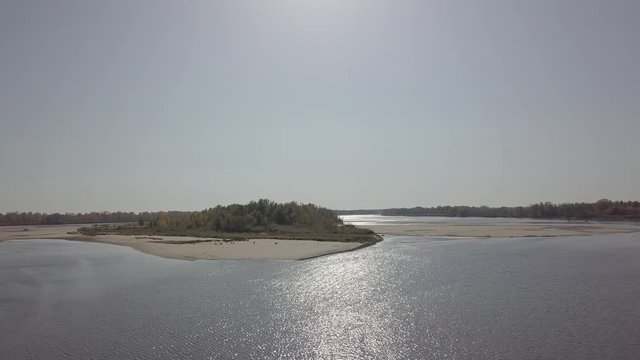 Wisła i ujście rzeki Świder