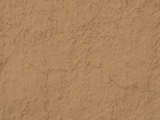 texture of a clay wall form a mud house