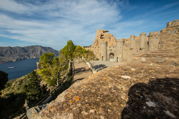 Bateria de Castillitos - war castle in Spain
