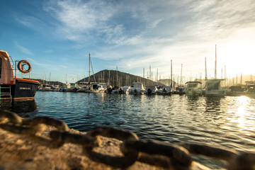 Fototapeta premium Cartagena port, Spain