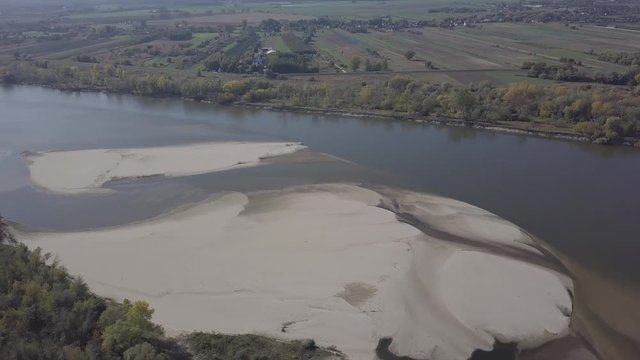 Wisła i ujście rzeki Świder