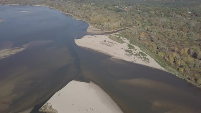 Wisła i ujście rzeki Świder