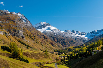 Piz Tremoggia at the End of Val Fex