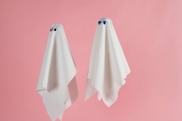 Couple ghost back pink