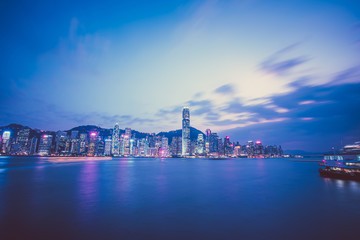 Hong Kong Victoria Harbor landscape