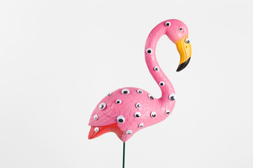freak pink plastic flamingo