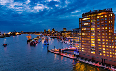 Die Hafencity in Hamburg