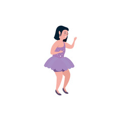 magic fairy character isolated icon vector illustration design