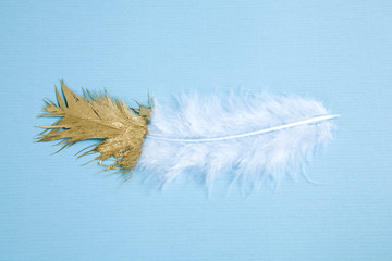 gold feather