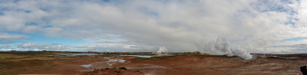 Iceland Landscape Panorama