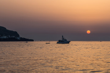 Stromboli al tramonto