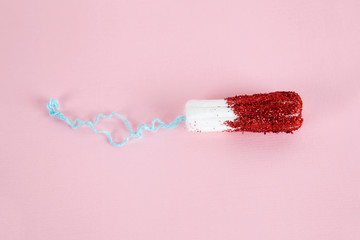 tampon paillettes