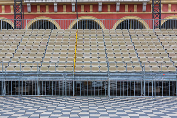 Naklejka premium Stands Nice France