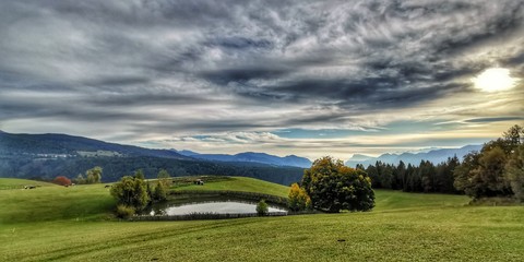 Naklejka premium Landschaft
