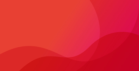 red wavy background
