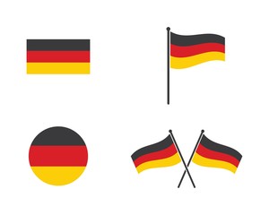 germany flag vector illustration design