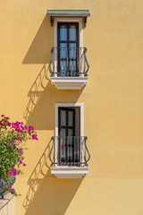 Obraz premium Decorative balcony of a house in Turkey