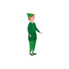 elf character fairytale isolated icon vector illustration design