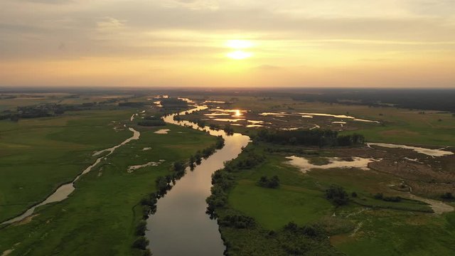 Untere Havel aus der Vogelperspektive