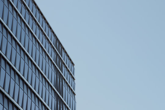 Low angle view of modern building