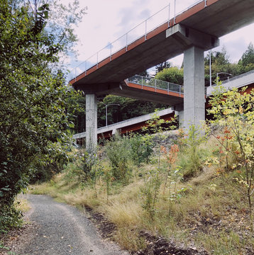 Low angle view of bridge