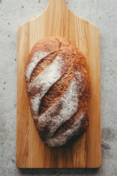 Multigrain Italian bread loaf