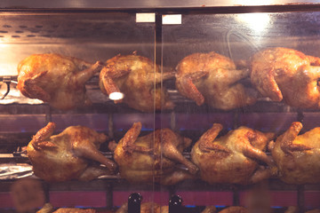 Food festival chicken rotisserie machine 