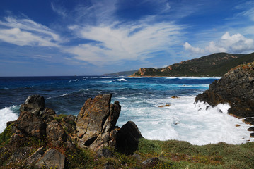 Fototapeta na wymiar Iles Sanguinaires, Corse, France