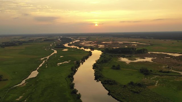 Untere Havel aus der Vogelperspektive