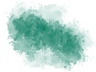 Abstract beautiful Colorful shape watercolor illustration painting background and texture backdrop.