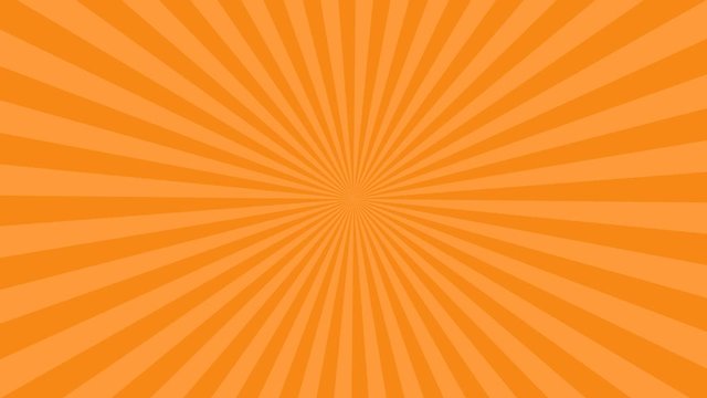 Animation of  the sun rays background