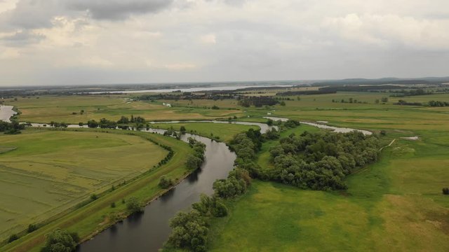 Untere Havel aus der Vogelperspektive