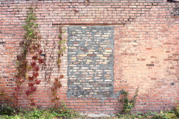 Background old brick wall 