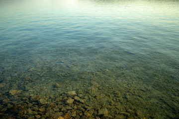 stone shallow coast, the northern Mediterranean