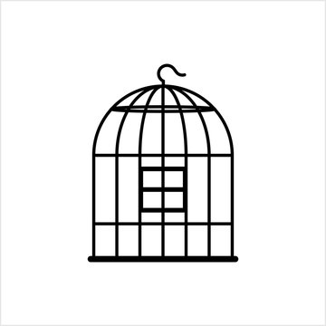 recommend clip art: Bird Cage Icon, Bird Cage