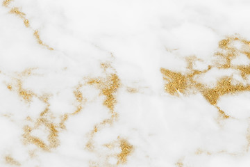 White gold marble texture pattern background with high resolution design for cover book or brochure, poster, wallpaper background or realistic business