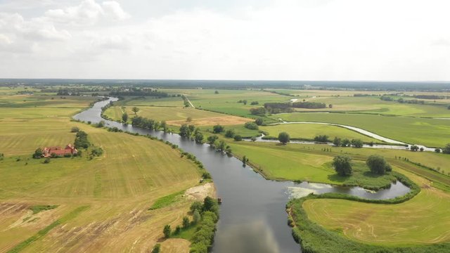 Untere Havel aus der Vogelperspektive