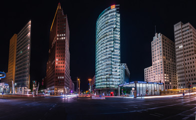Potsdammerplatz by night
