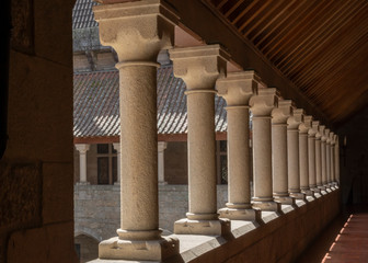 Cloisters Of The Palace Of The Dukes Of Braganza, Guimaraes, Portugal 