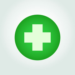 medical icon on white background