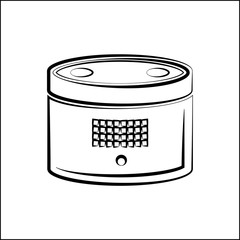 Voice Controlled Smart Speaker Icon